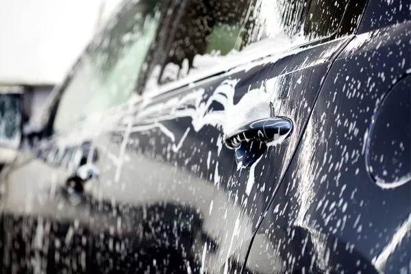 Never leave your car soaked in shampoo or other kind of solutions for a long time, let along overnight wash you car immediately and let it dry