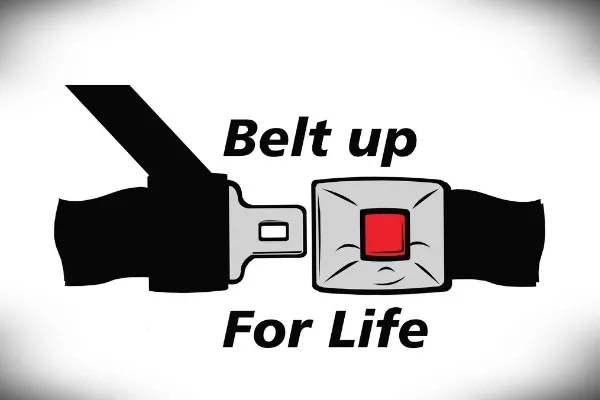 Live and be smart! Buckle up