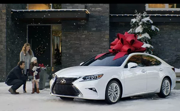 A car as a christmas gift