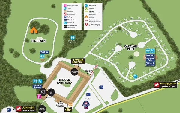 Camp out tips_suitable area