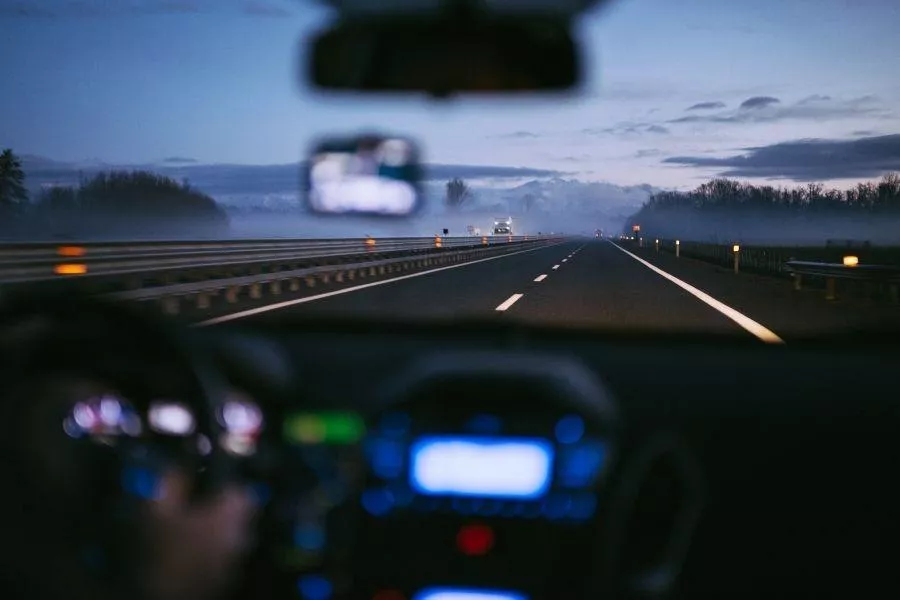 Car brands provide a worry-free ownership experience Man driving at night