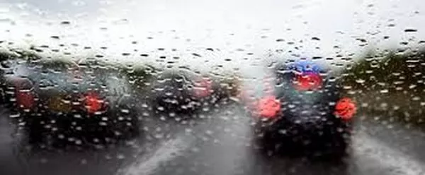 rainy day driving