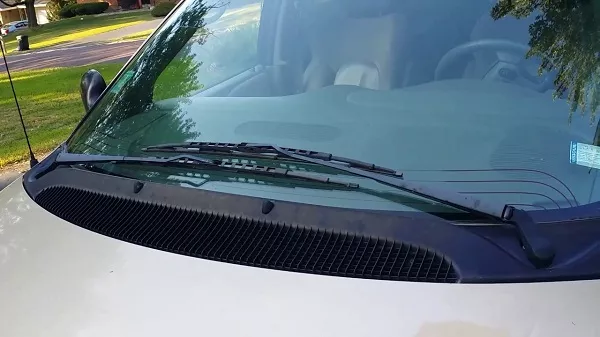 The window glass and the seal of windshield glass