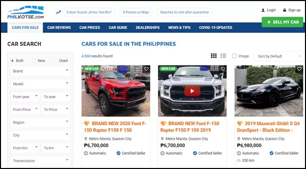 car for sale Philkotse