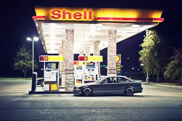 Shell gas station