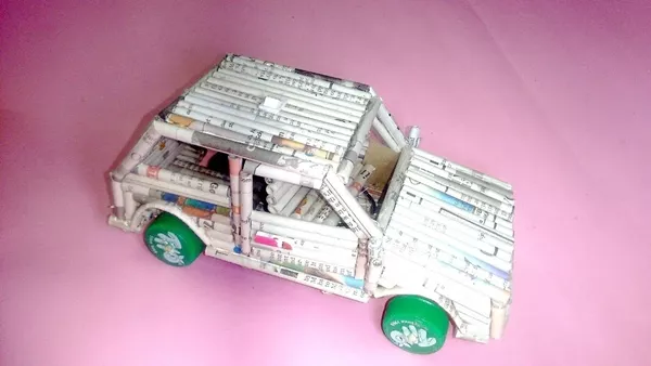 paper car