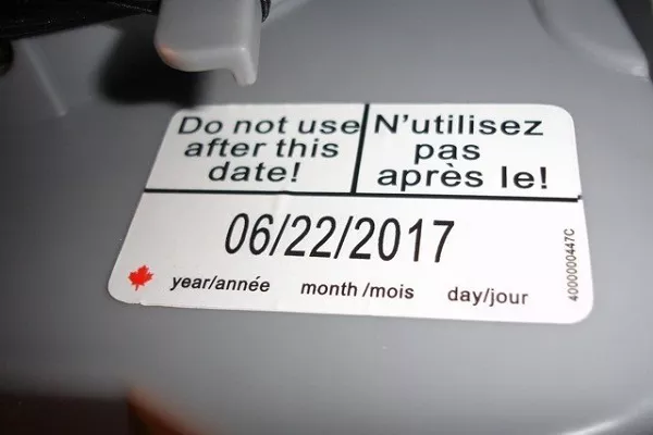 Expiration date of baby car seat