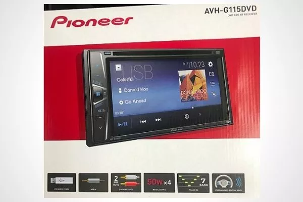 Pioneer AVH-G115 DVD In-Dash Double DIN