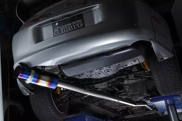 car straight exhaust system