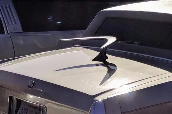 Car television antennas 