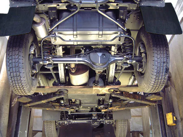 car underside