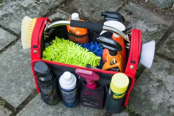 A picture of a car wash kit