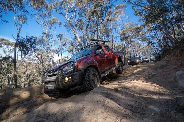 Car going down the hill