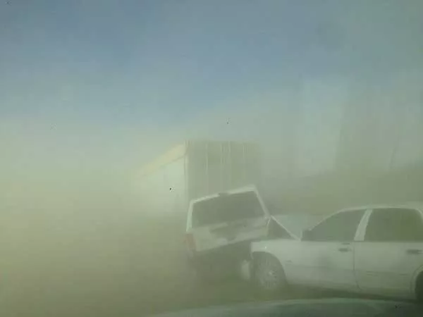 Keep your distance to prevent being part of possible car pile-ups car accident