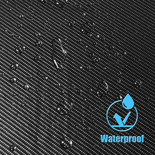 Black Carbon Fiber Vinyl Wrap