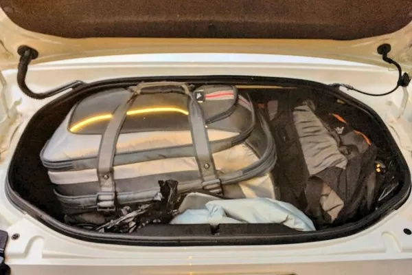 Baggage in the cargo