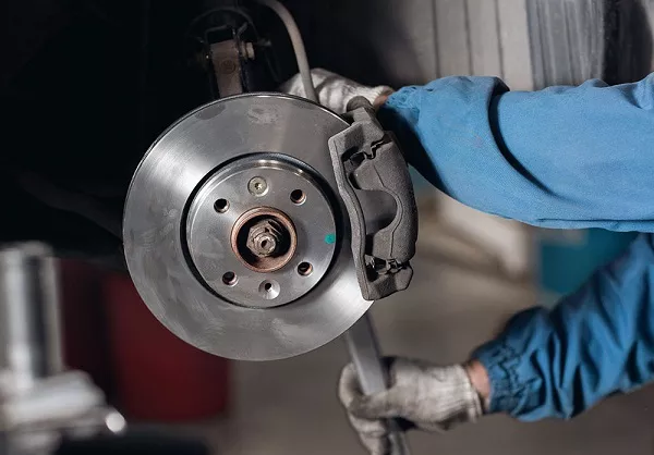 DIY car brake replacement