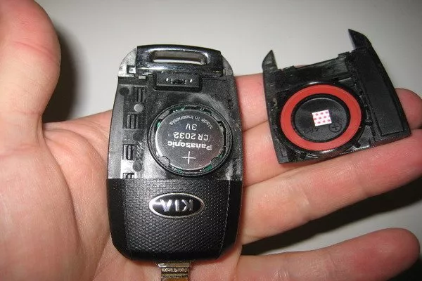 Car key fob battery replacement