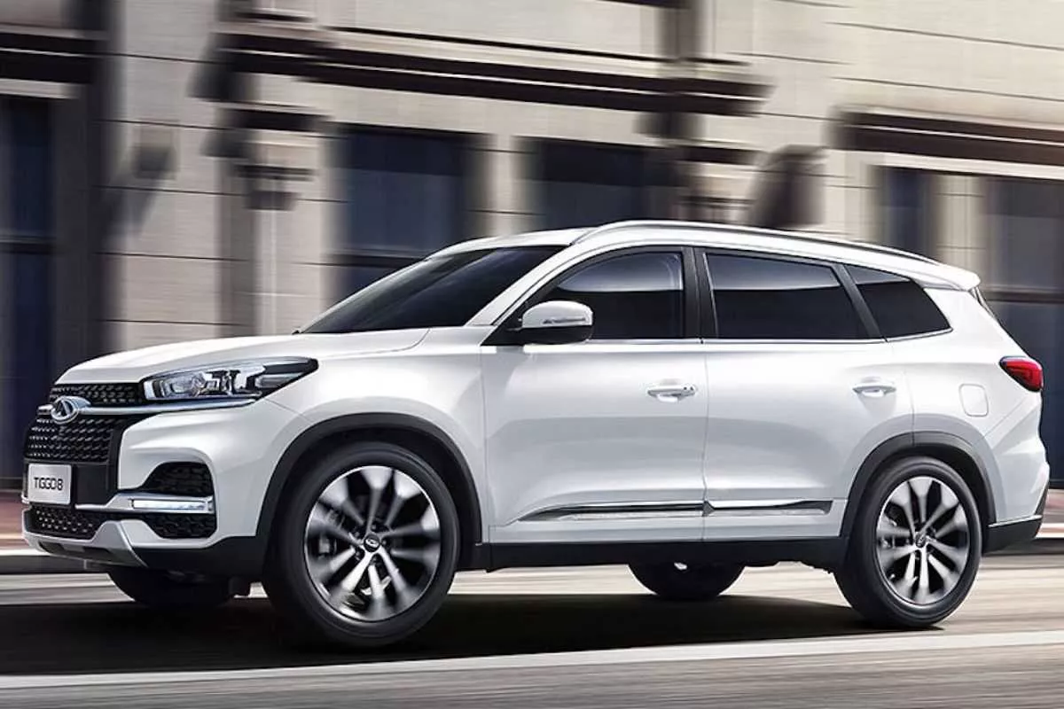 A picture of the Chery Tiggo 8