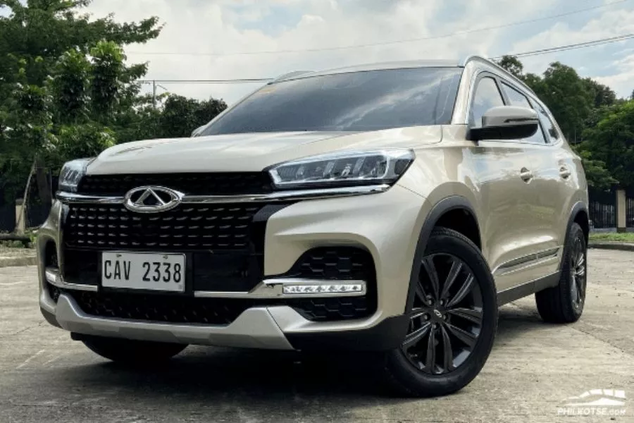 Check out that grille Chery Tiggo 8