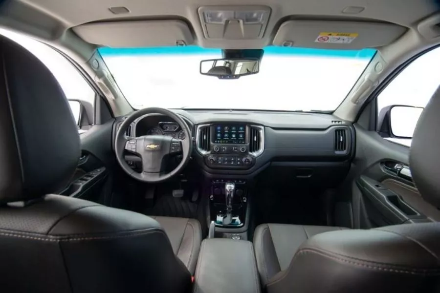 A picture of the Chevy Trailblazer's interior