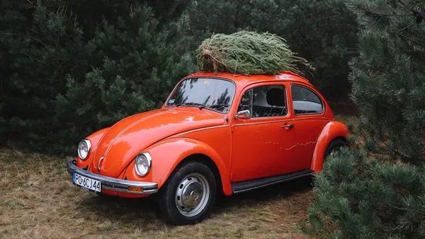 car and xmas