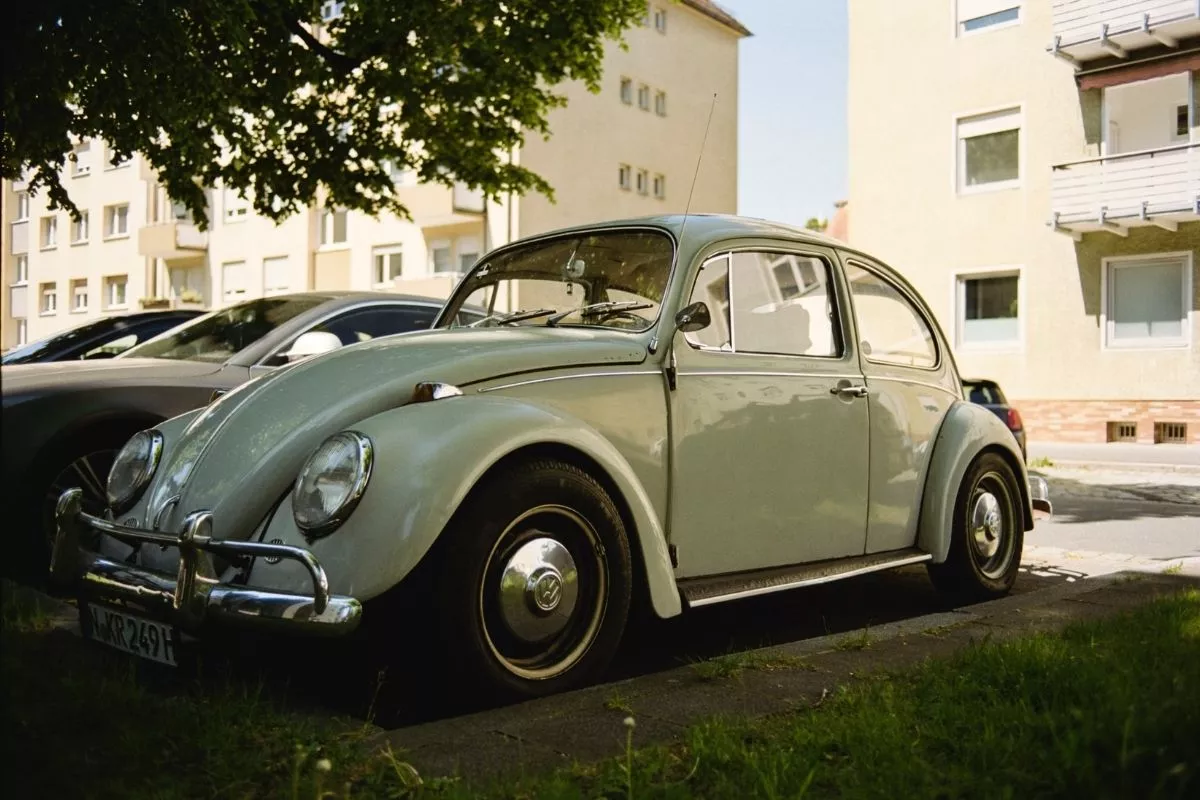 Volkswagen Beetle front view