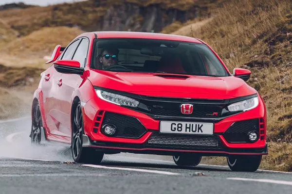 A picture of the latest model Honda Civic