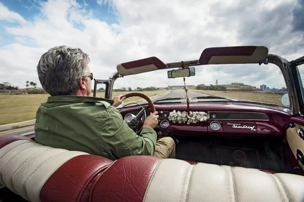 Driving classic cars