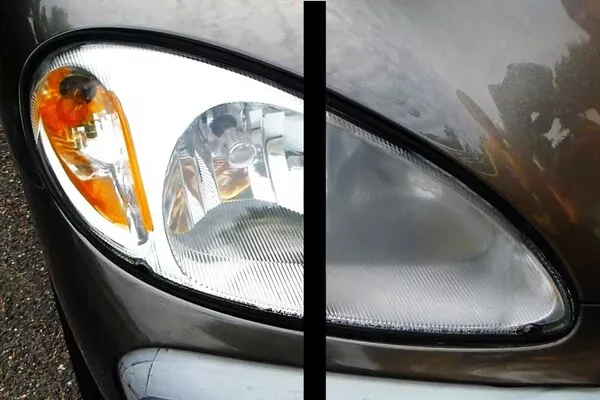 Restoring car headlight