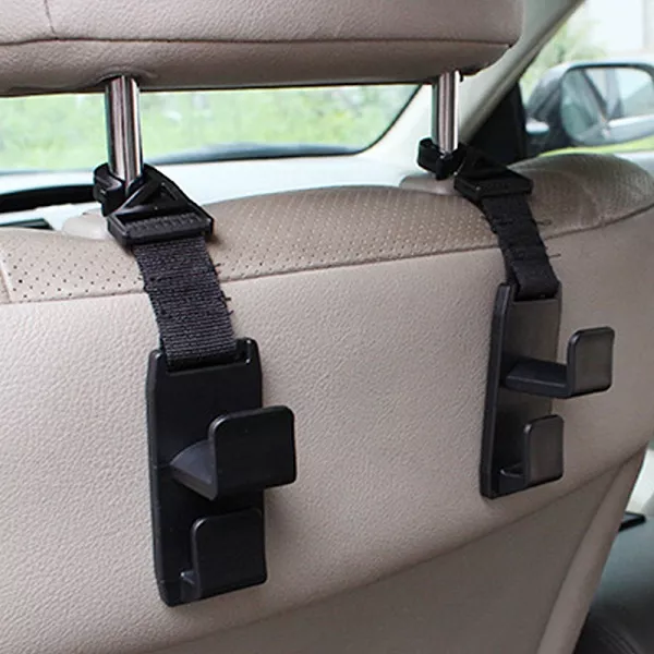 Headrest hooks