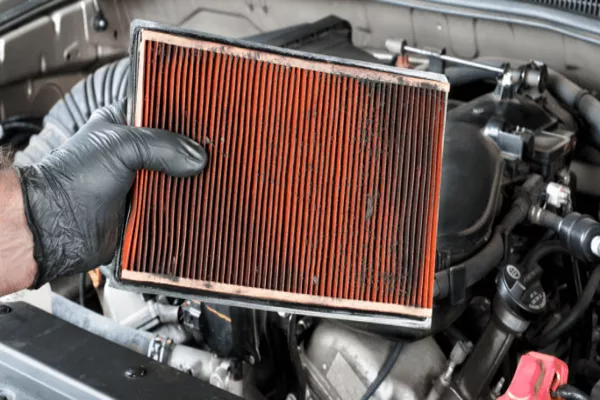 Dirty air filter