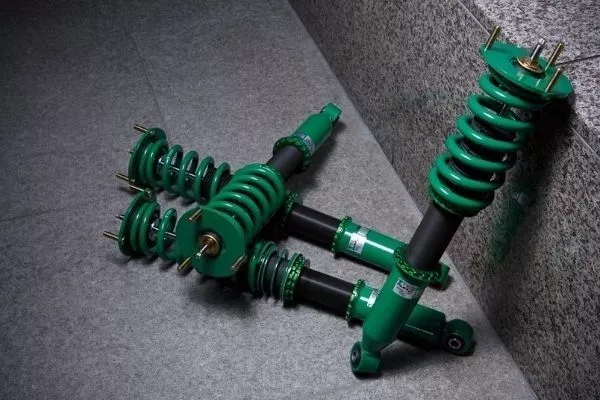 A picture of a set of coil-overs