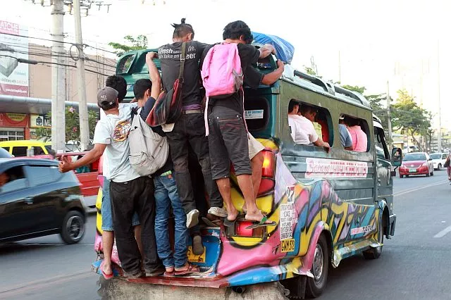 overloaded car