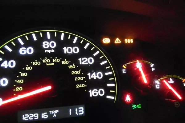 TCS and ABS dashboard light