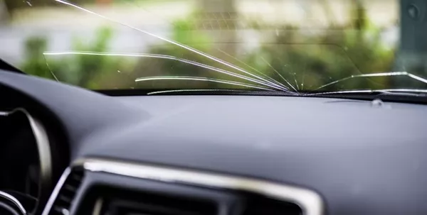 cracked windshield