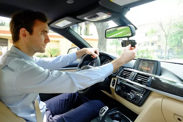 Dashcam Should be Within Arm's reach But NOT Block Your Eyesight Dashcam Location