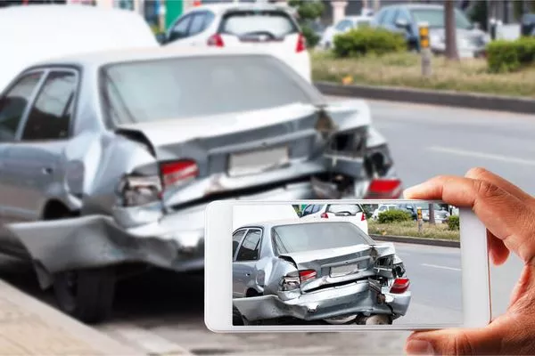 Documenting the details of the accident is very important both for legal and insurance purposes take photos of the car accident scene