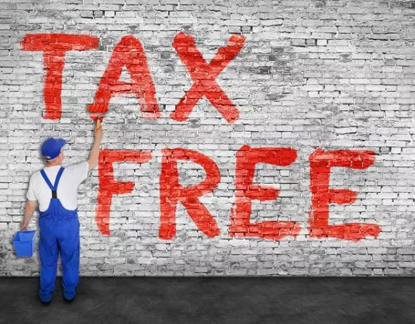 Tax free wall