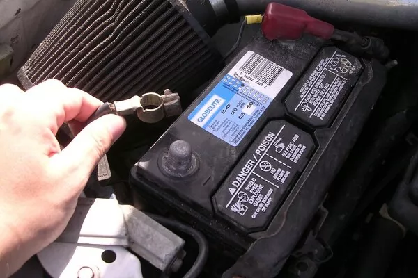 Disconnect the negative battery cable