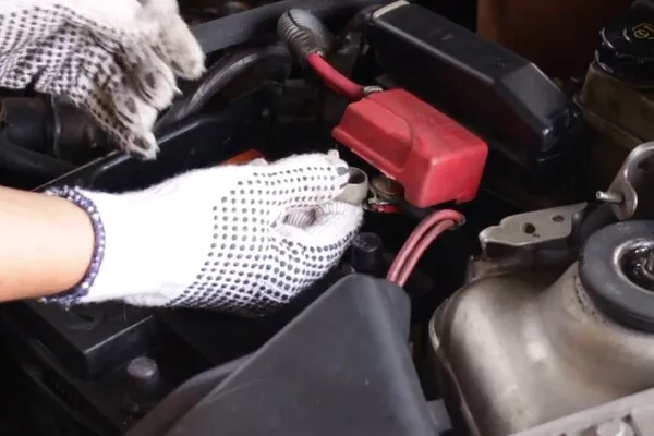 Disconnect the battery.