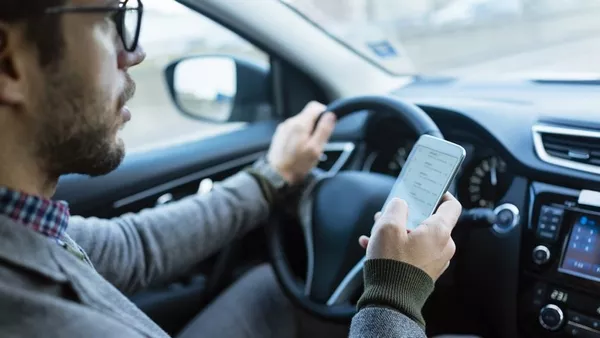 Causes of this condition are not paying attention to the car's instruments and aids, not keeping eyes on the road distracted driver