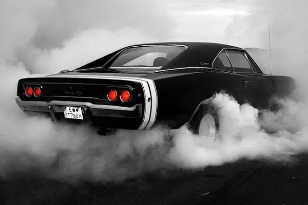 Every second counts in competition and tires give you an advantage dodge charger doing burnout