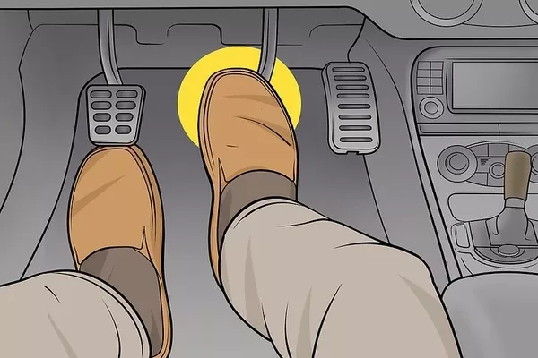 ABS-equipped vehicles require you to keep your foot on the pedal at a steady pressure ABS-equipped vehicles