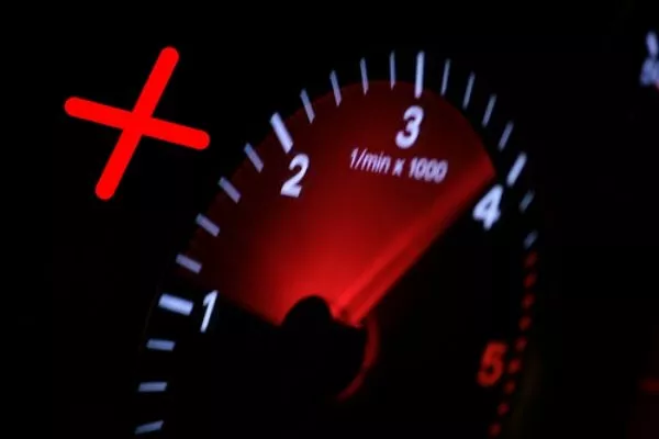 Please don't rev your car especially if its sitting around for a long time A picture of climbing car RPMS