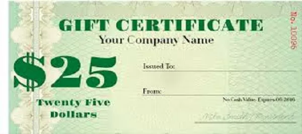 car spa certificates