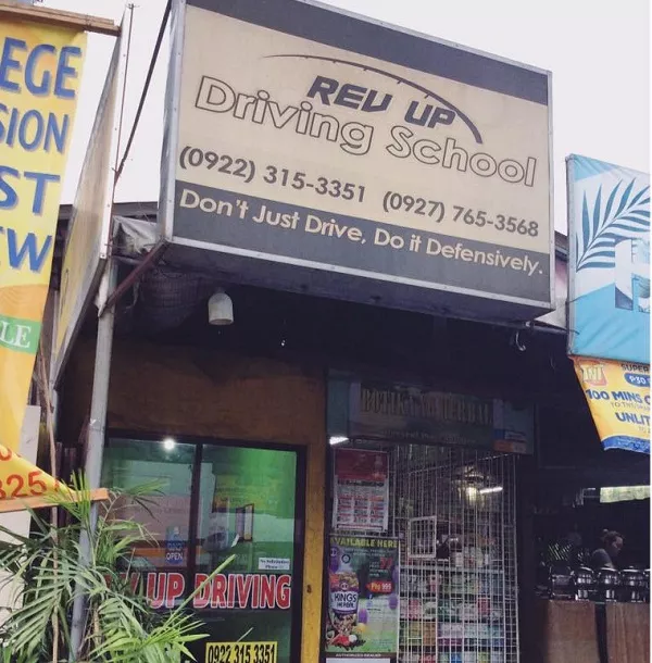 A picture of the Revup driving school office