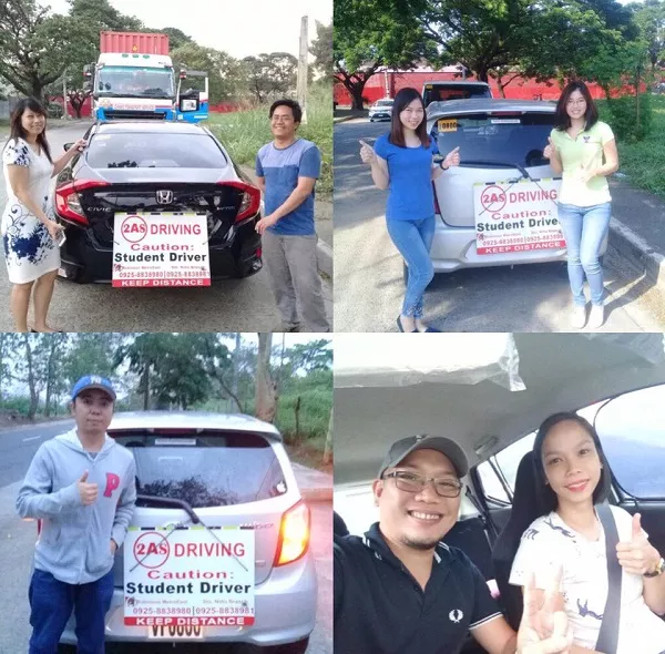 A picture of 2A's training vehicles