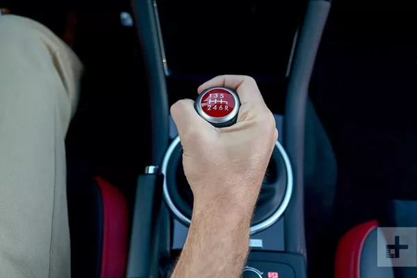 driving stick on manual transmission car