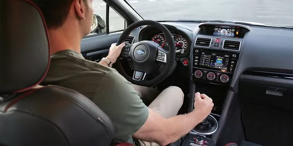 Practice on unfamiliar routes A man driving